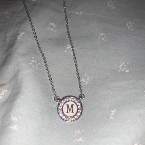 M necklace